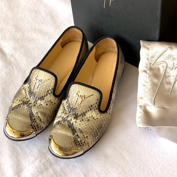 Giuseppe Dalila Lauren Flats blk/grey/cream/white - Picture 2 of 7